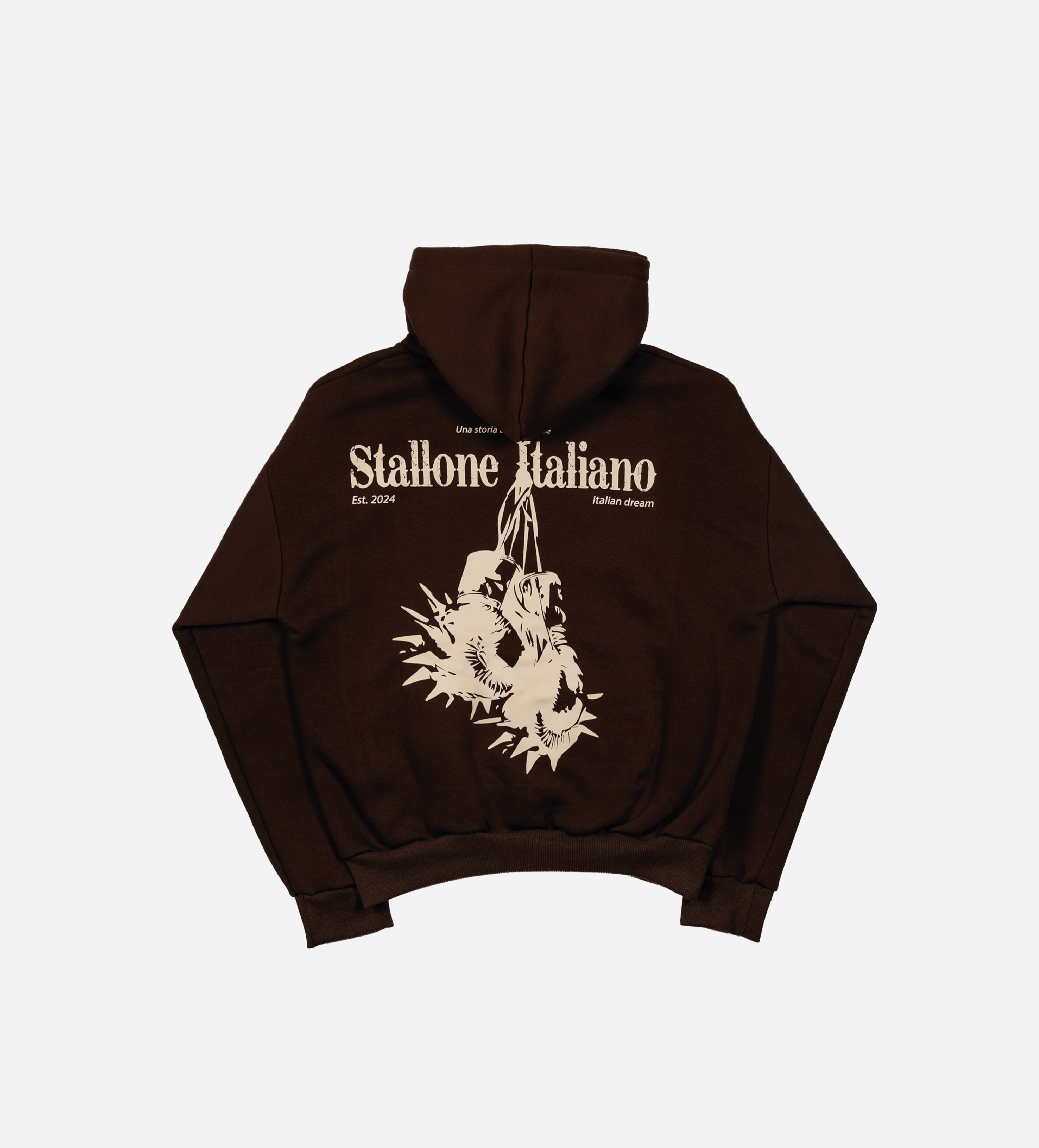 Sparring Hoodie Boxy Chocolate