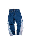 Jeans Baggy BelPaese Nero Ottico