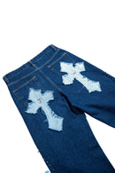 Jeans Baggy BelPaese Nero Ottico