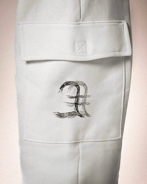 Lira Pantalone Cargo - Unisex Nero Ottico