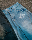 Rione Wide Leg Jorts Light Blue