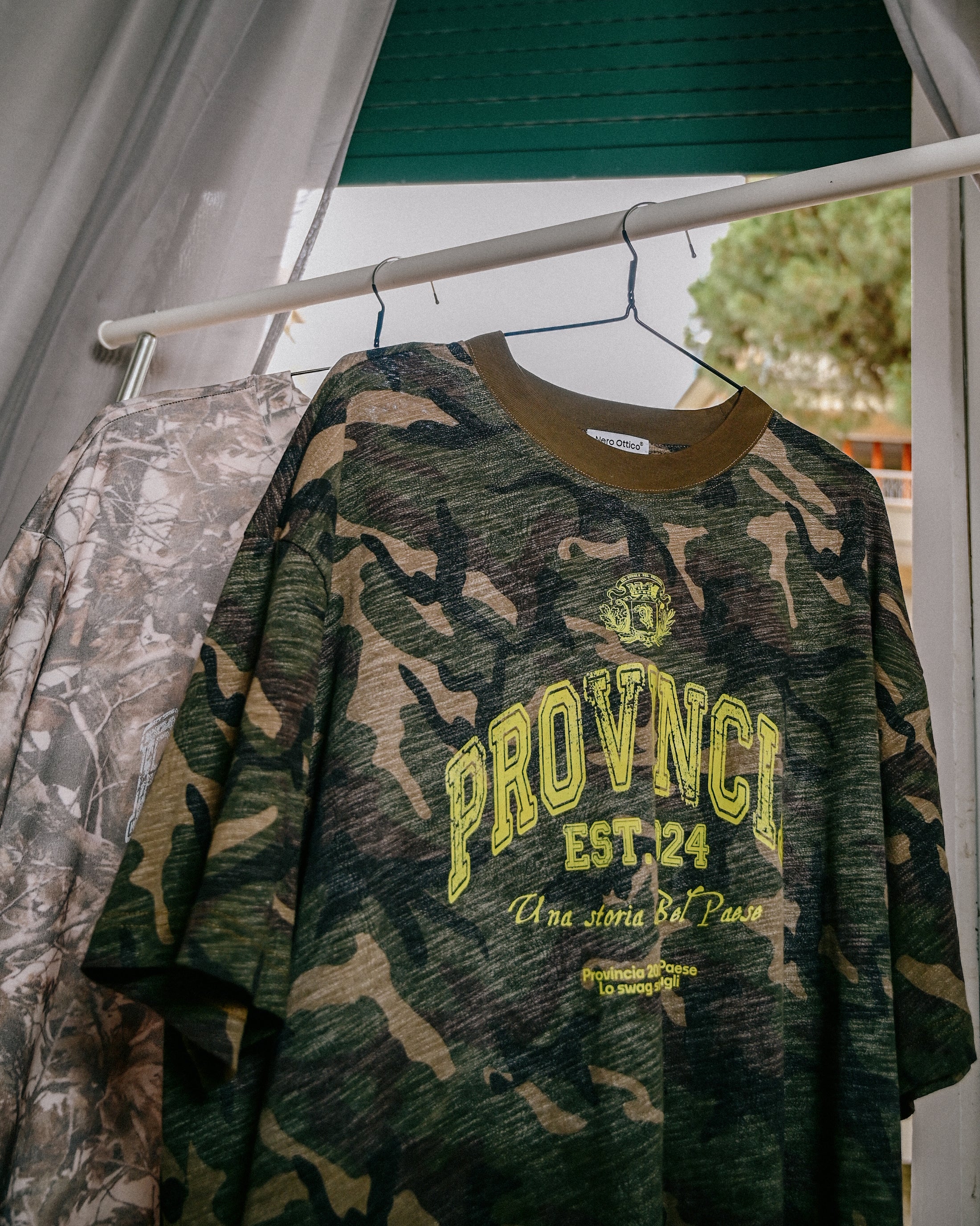 Borgo Camo Tee Dark