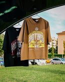 Binario Boxy Tee Brown