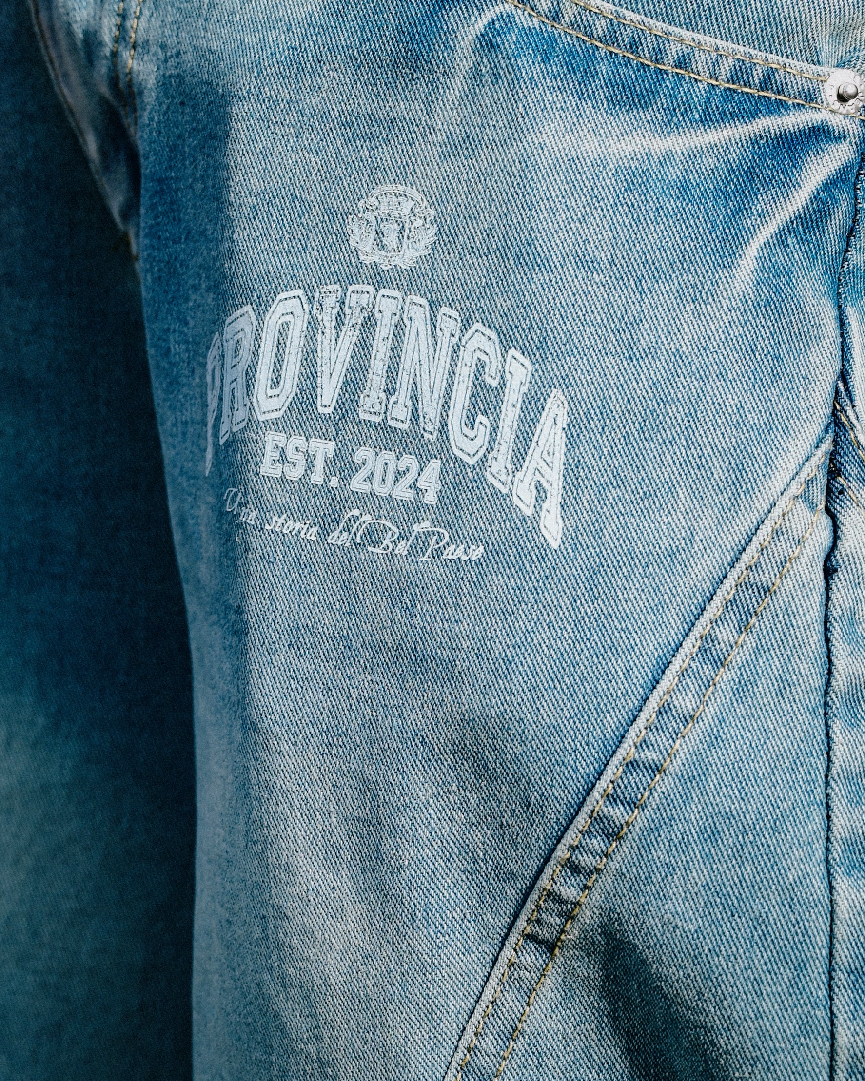 Rione Wide Leg Jorts Light Blue