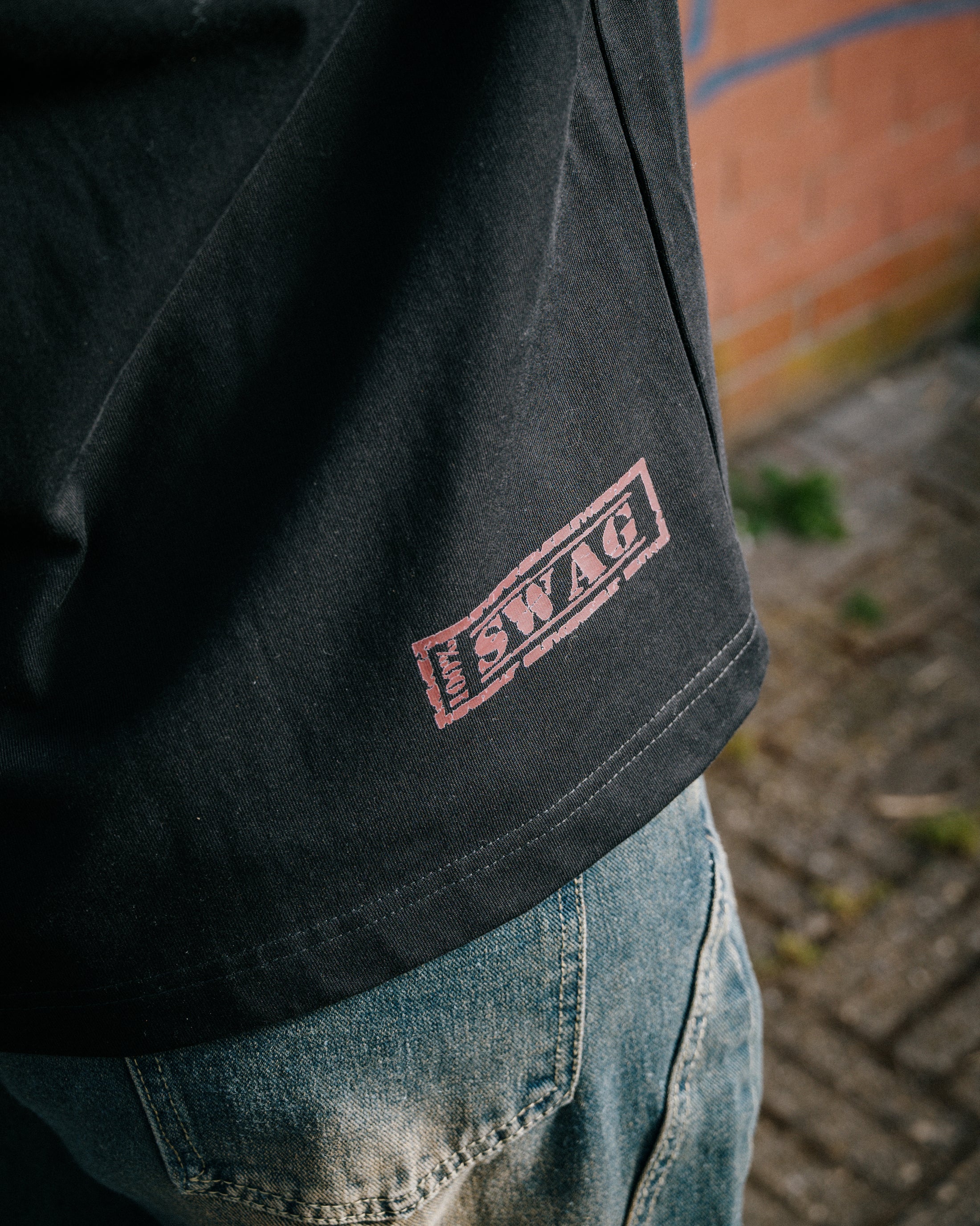 Binario Boxy Tee Black