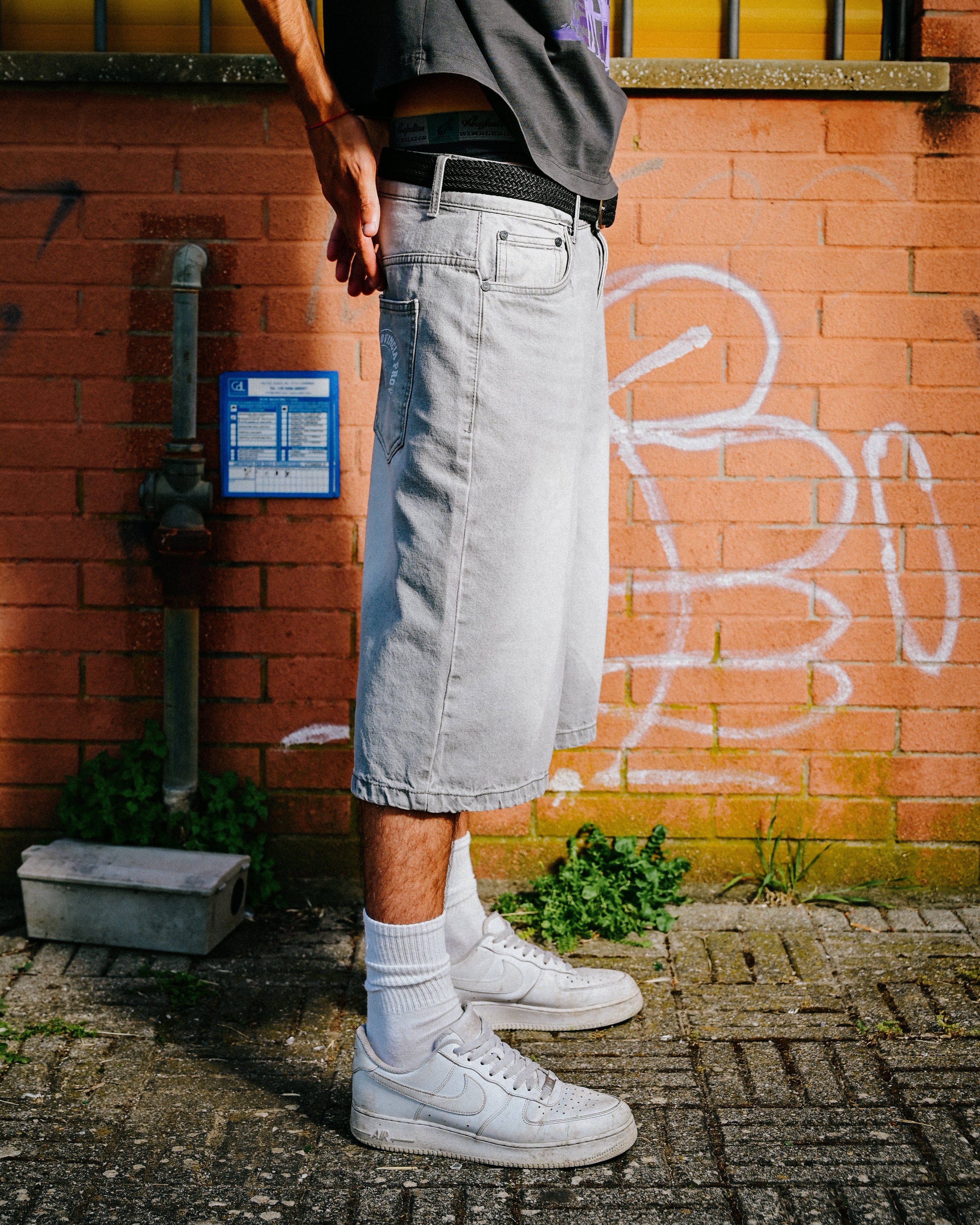 Contrada Longline Jorts Grey