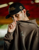 Kala Zip Hoodie Washed Grey