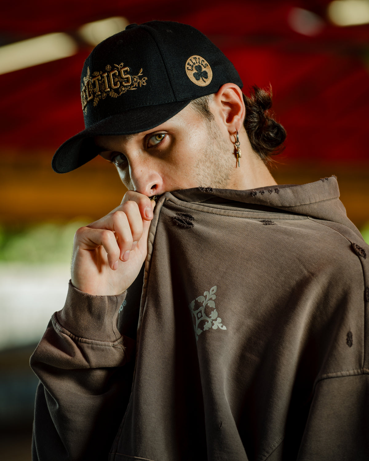 Kala Zip Hoodie Washed Grey