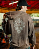 Kala Zip Hoodie Washed Grey