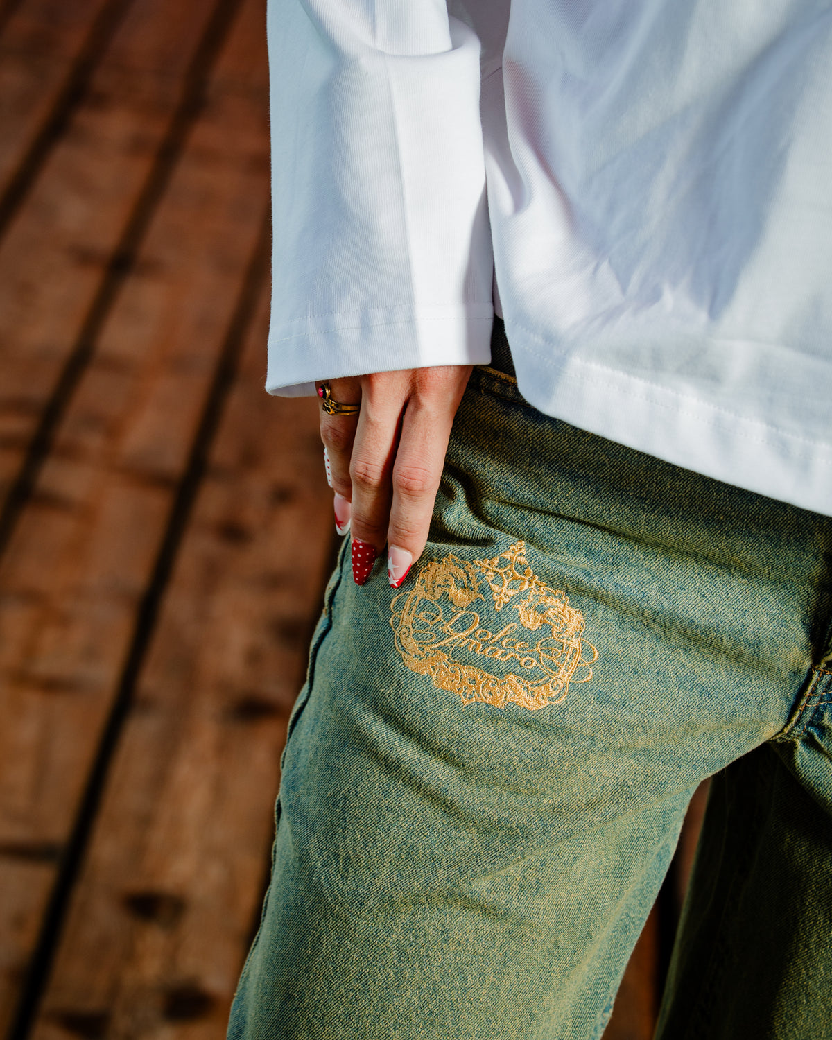 Chumi Baggy Washed Light Jeans
