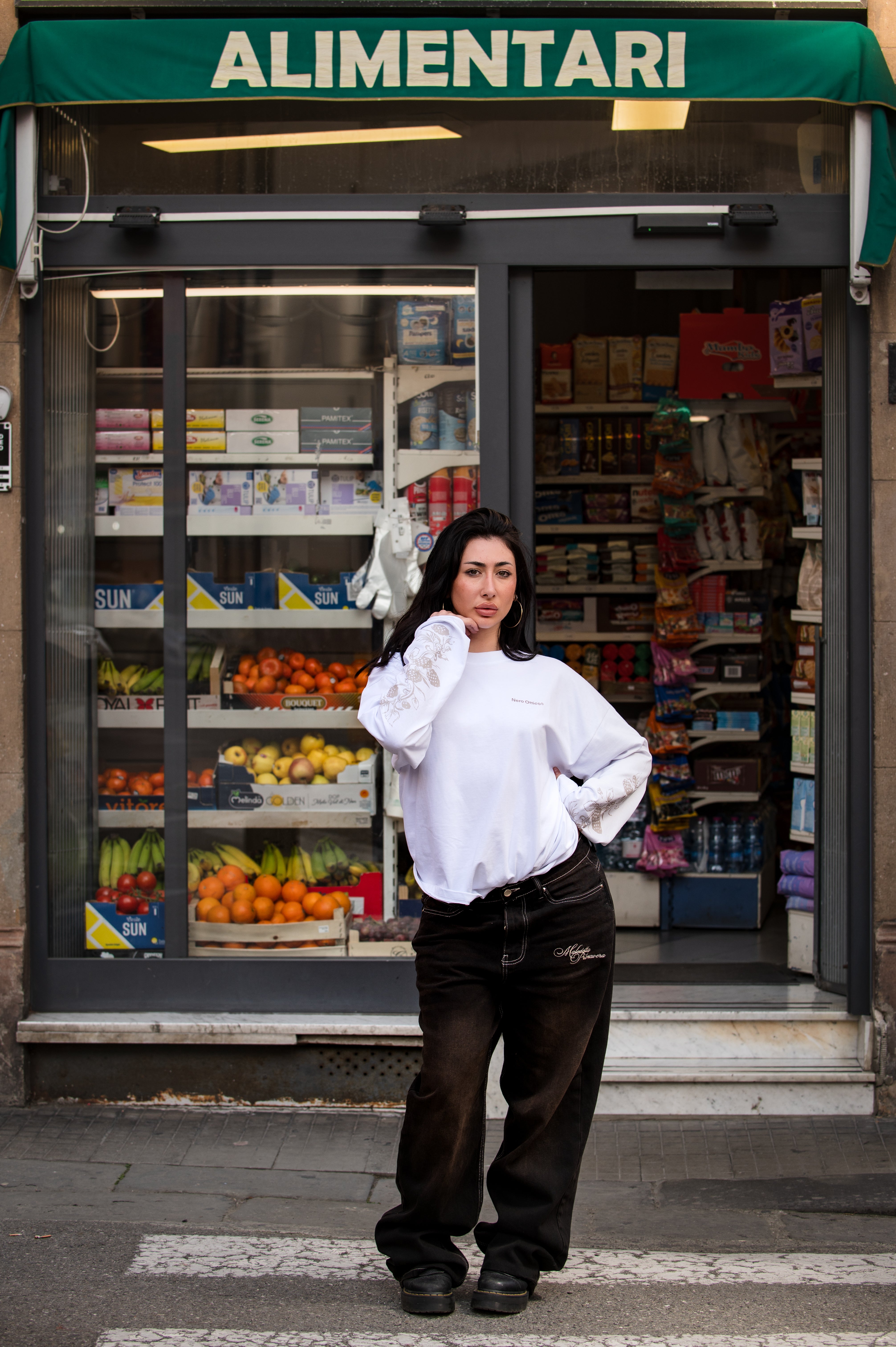 Spezzacuori Longsleeve White