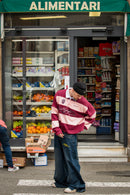 Maledetta Rugby Polo Pink & Burgundy