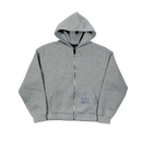 Knockout Zip Hoodie Grey Melange