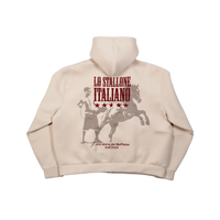 Knockout Zip Hoodie Stone