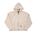 Knockout Zip Hoodie Stone