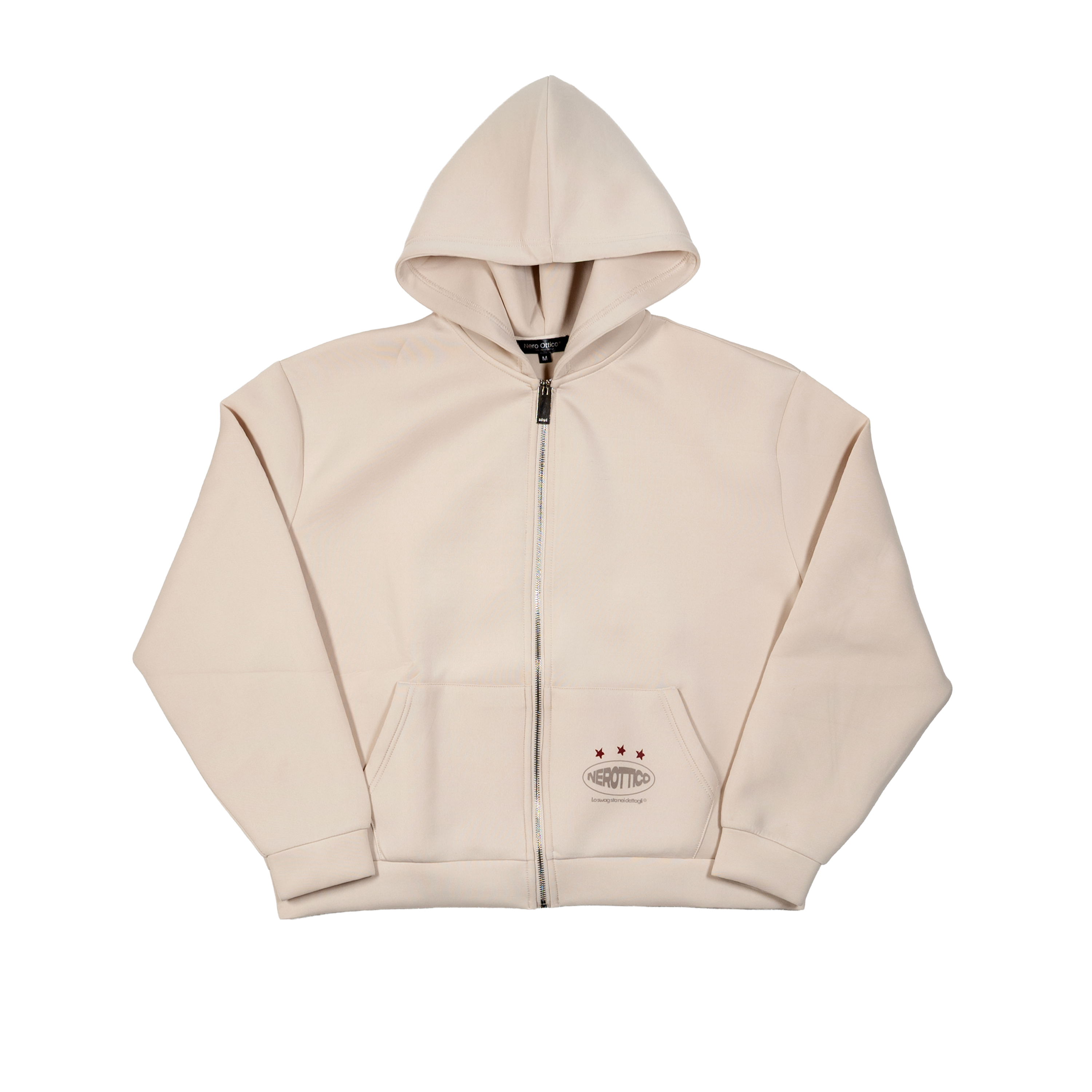 Knockout Zip Hoodie Stone