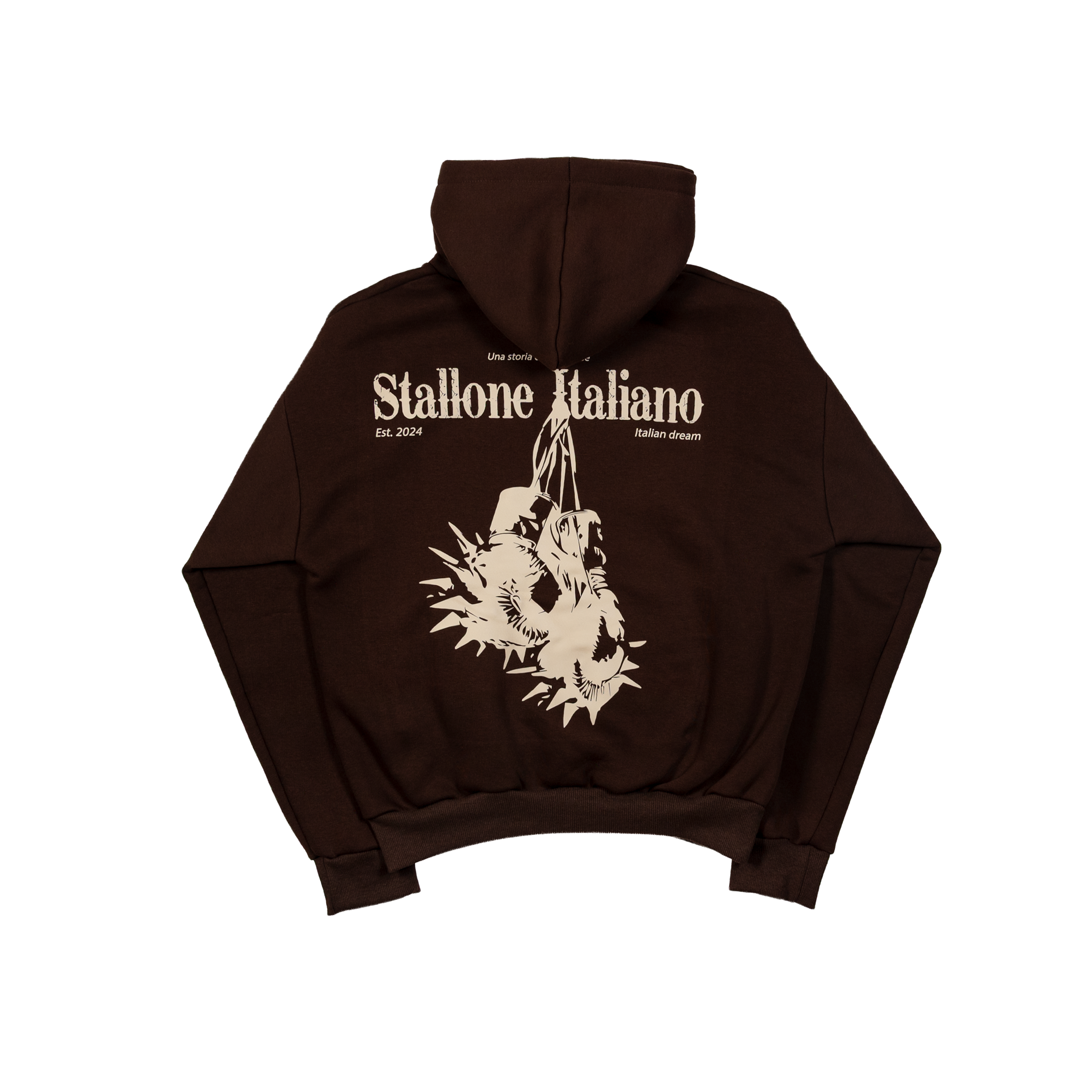 Sparring Hoodie Boxy Chocolate