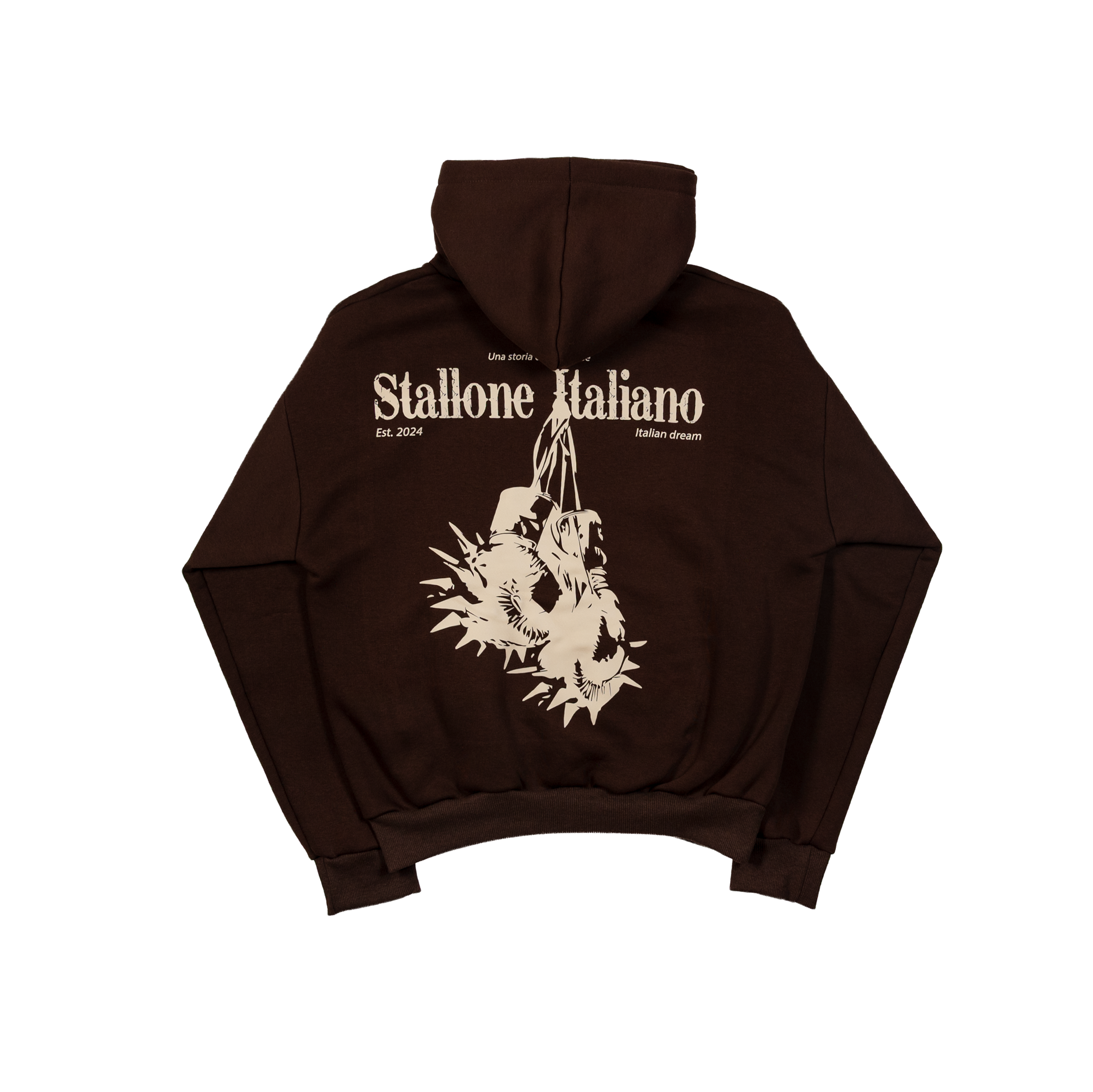 Sparring Hoodie Boxy Chocolate