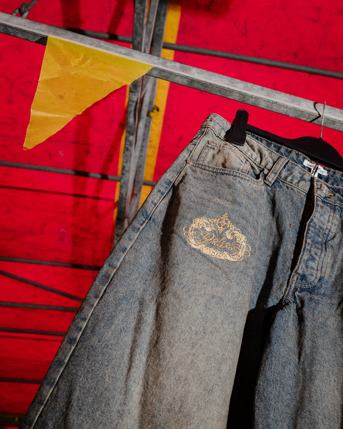 Luma Baggy Bluish Grey Jeans
