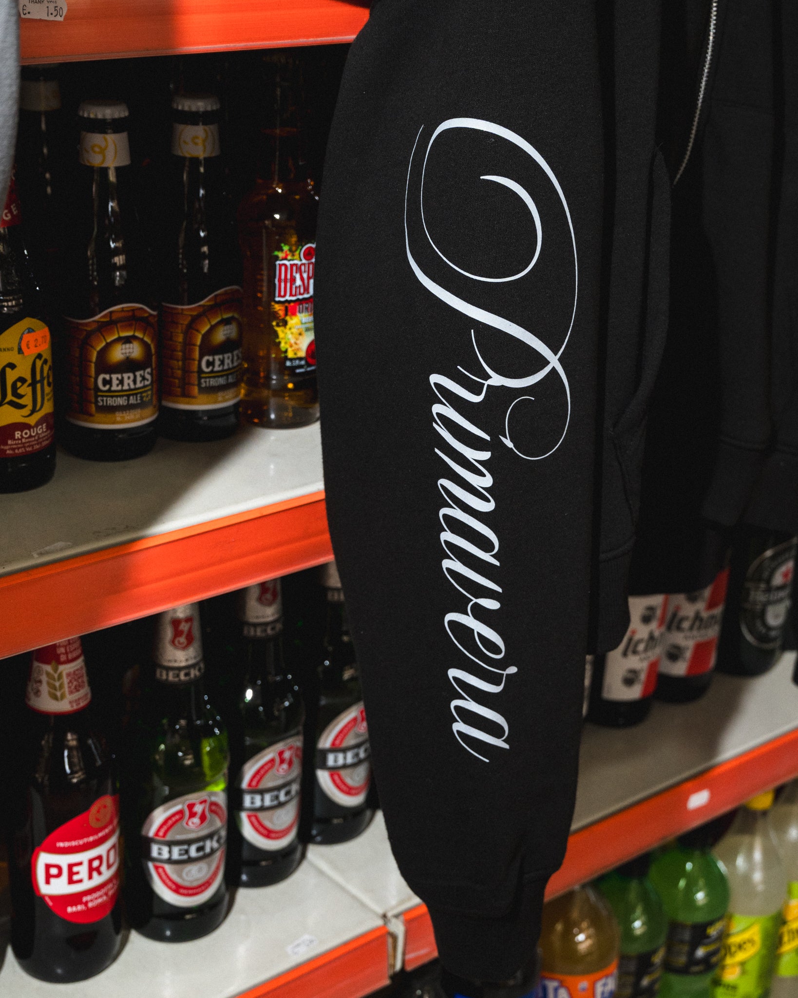 Dannata Zip Hoodie Black