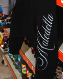 Dannata Zip Hoodie Black