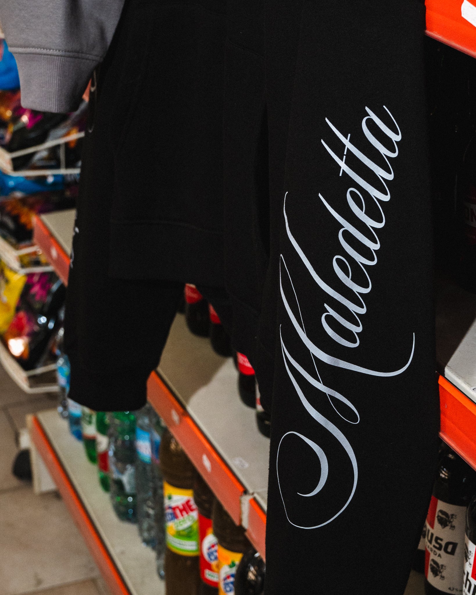 Dannata Zip Hoodie Black