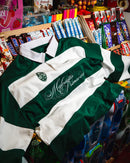 Maledetta Rugby Polo White & Green
