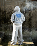 Knockout Zip Hoodie Grey Melange