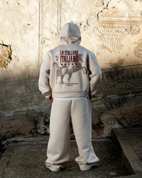 Knockout Zip Hoodie Stone