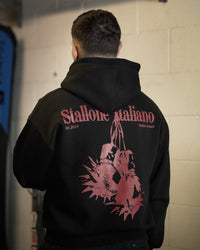 Sparring Hoodie Boxy Black