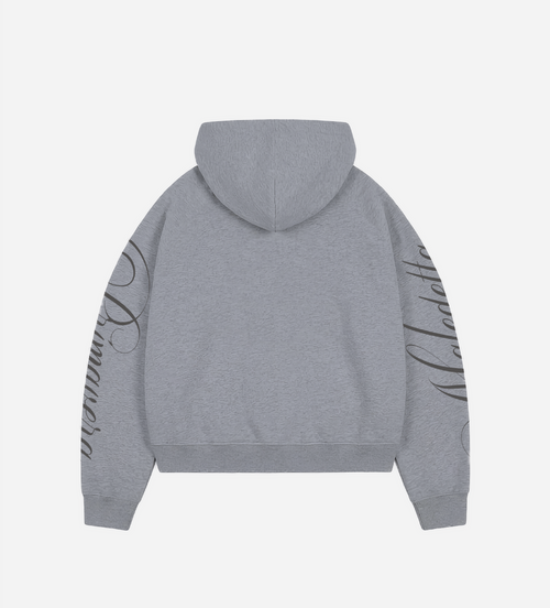 Dannata Zip Hoodie Light Grey