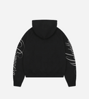 Dannata Zip Hoodie Black