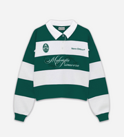 Maledetta Rugby Polo White & Green