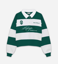 Maledetta Rugby Polo White & Green