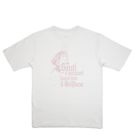 Santi e Peccatori T-Shirt - Crochet Boxy Fit Nero Ottico