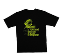 Santi e Peccatori T-Shirt - Crochet Boxy Fit Nero Ottico
