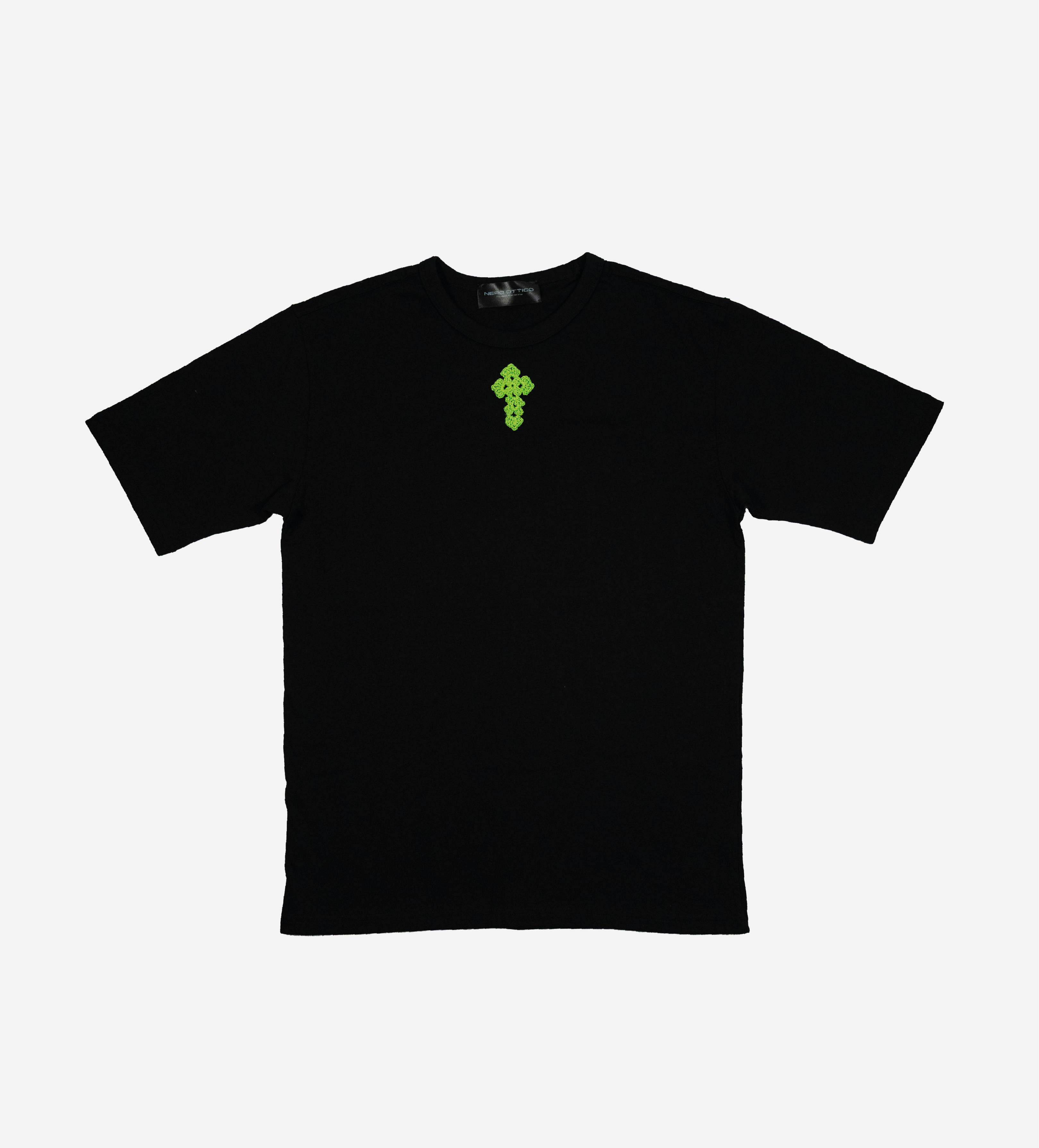 Santi e Peccatori T-Shirt - Crochet Boxy Fit Black