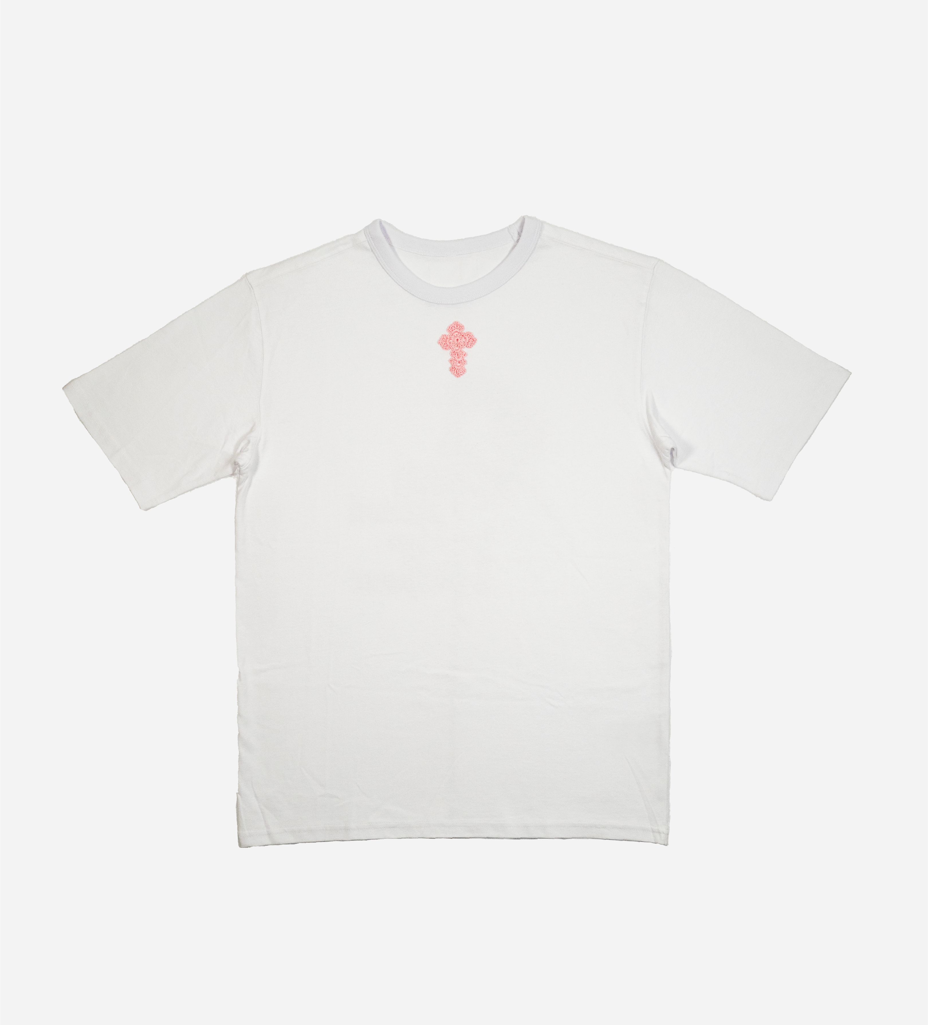 Santi e Peccatori T-Shirt - Crochet Boxy Fit White