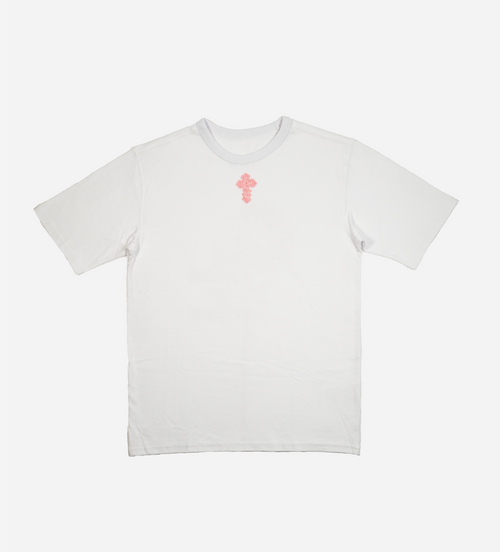 Santi e Peccatori T-Shirt - Crochet Boxy Fit White