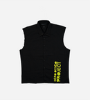 Distressed Cross Shirt - Cropped Fit