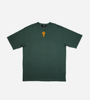 Box Logo Crochet T-Shirt - Boxy Fit Green