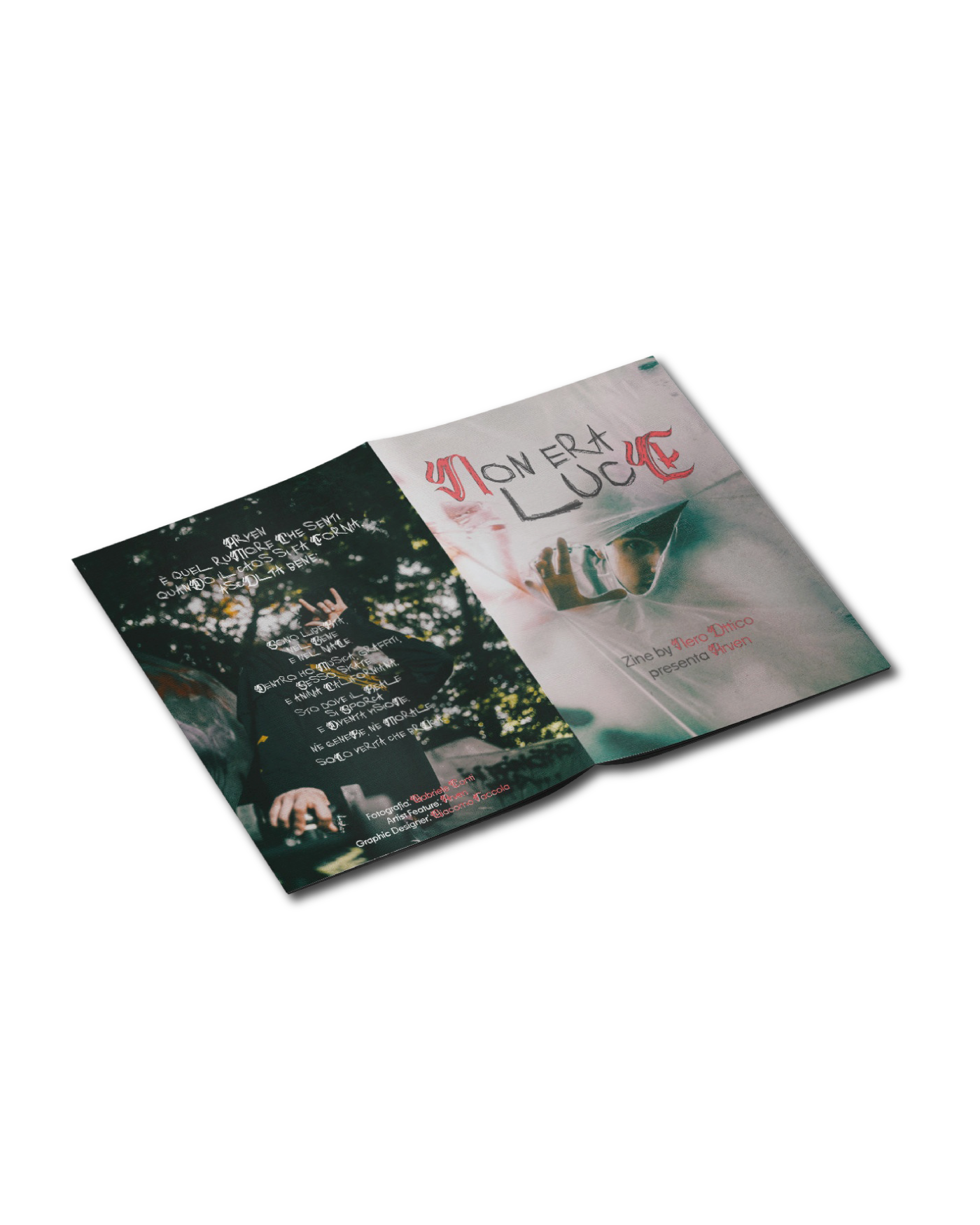 ZINE 001 - Non era Luce - BelPaese, La Genesi