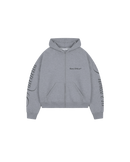 Dannata Zip Hoodie Light Grey