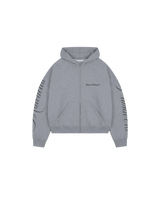 Dannata Zip Hoodie Light Grey