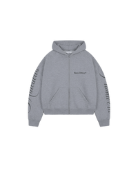 Dannata Zip Hoodie Light Grey