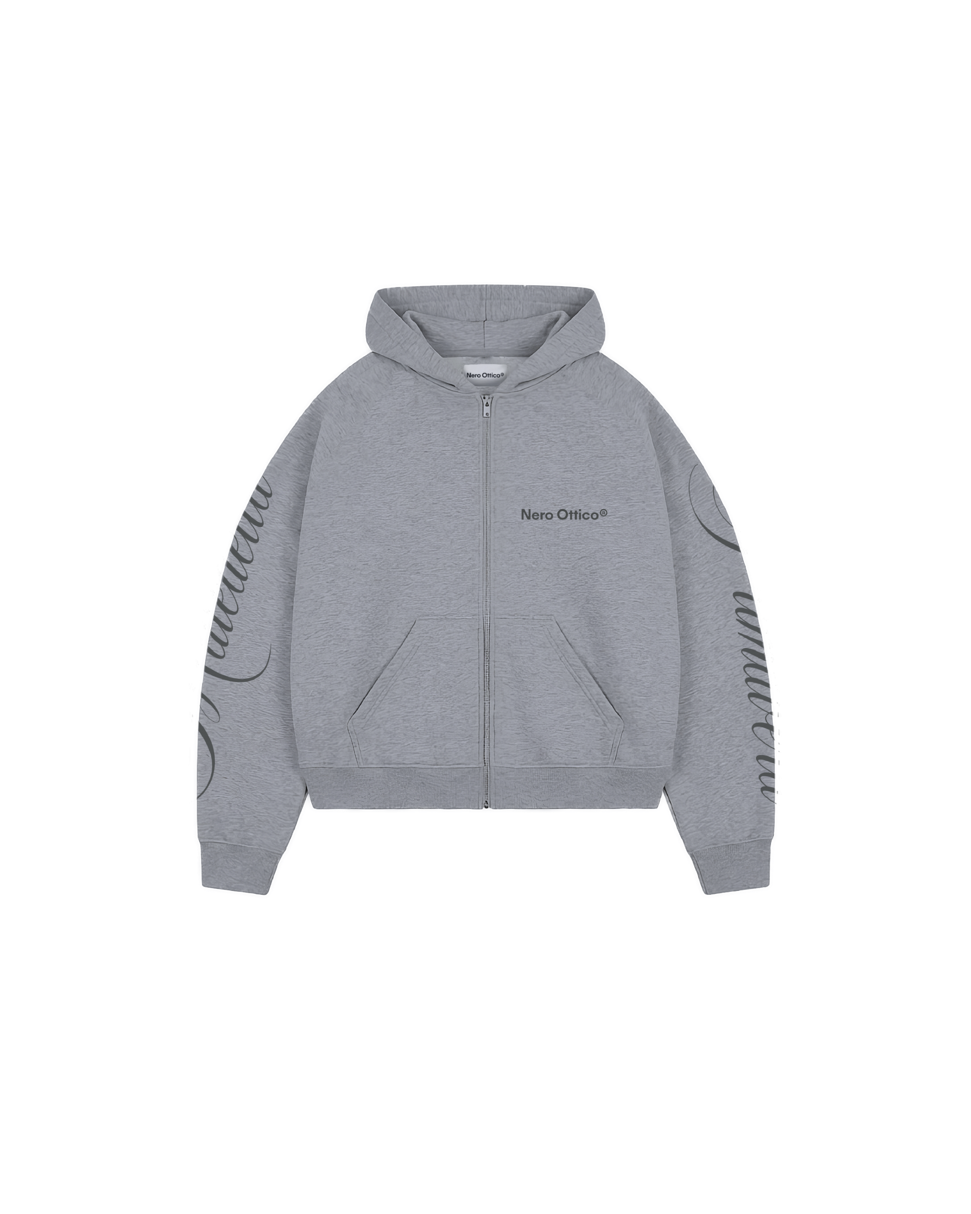 Dannata Zip Hoodie Light Grey