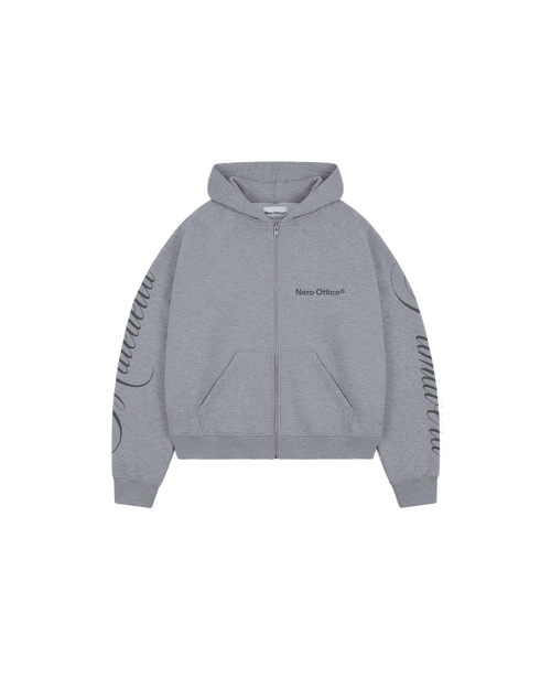 Dannata Zip Hoodie Light Grey