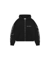 Dannata Zip Hoodie Black