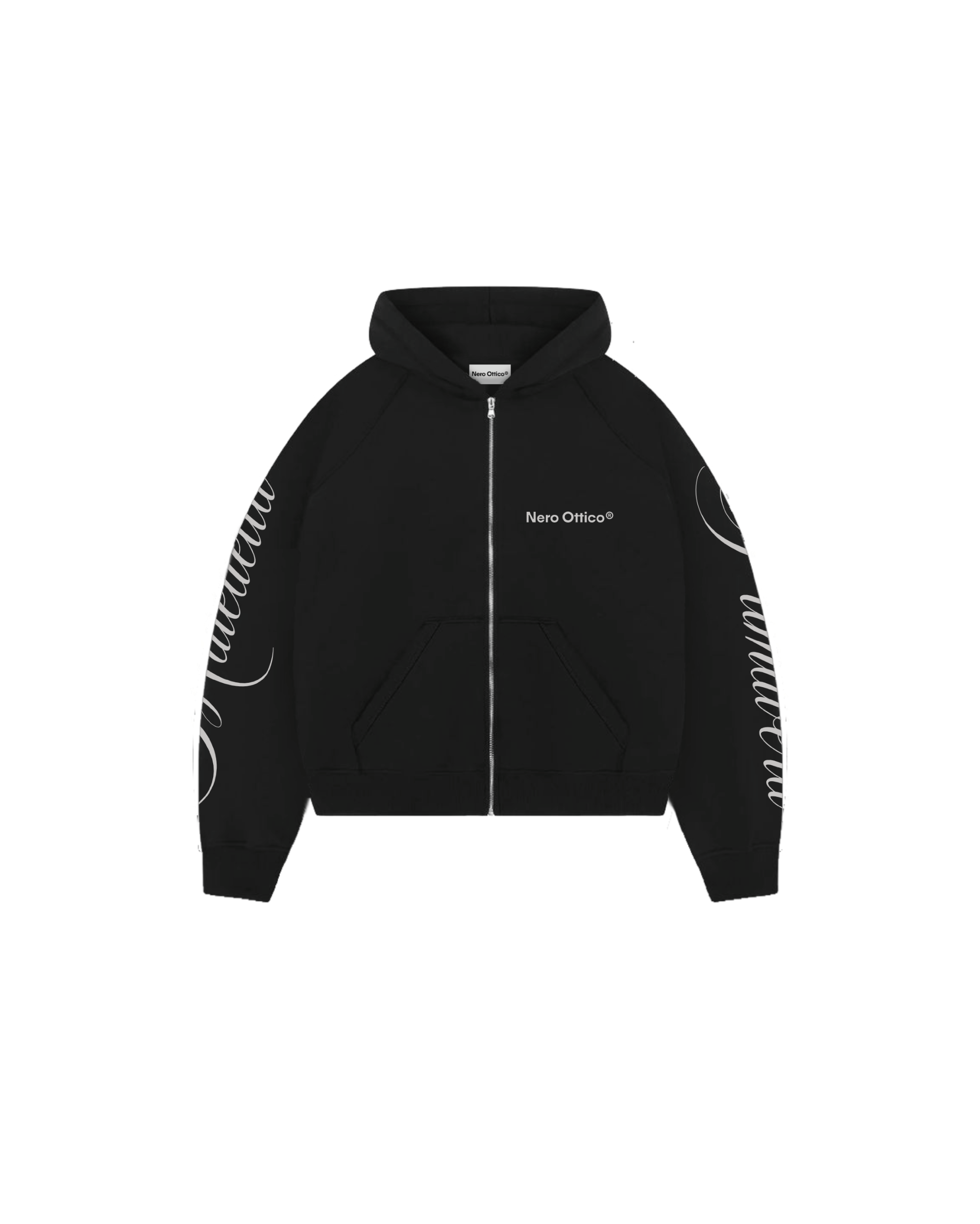 Dannata Zip Hoodie Black