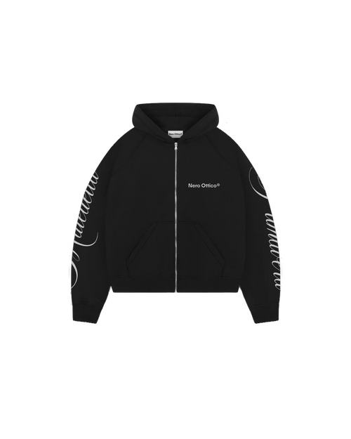 Dannata Zip Hoodie Black